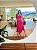 Conjunto de Linho Francesca Bordado Pink - Imagem 4