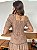 Conjunto de Linho Francesca Bordado Cappucino - Imagem 5