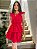 Vestido Raquel Vermelho em Algodão com Cordonê - Imagem 2
