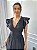 Vestido Glória Linho Bordado Longo Manga Curta - Imagem 2