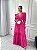 Vestido Glória Linho Longo Bordado Manga Longa - Imagem 17