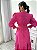 Vestido Glória Linho Longo Bordado Manga Longa - Imagem 10