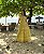 Vestido Glória Longo de Renda Bicolor Amarelo com bege - Imagem 1