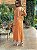 Vestido Clarissa de Linho Terracota - Imagem 3