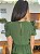 Vestido Rute de Crepe Verde Militar - Imagem 5