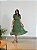 Vestido Rute de Crepe Verde Militar - Imagem 1