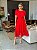 Vestido Rute de Crepe Vermelho - Imagem 2