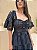 Vestido Cintia Cordone Midi de Algodão Preto - Imagem 3