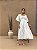 Vestido Cintia Cordone Midi de Algodão Bordado Branco - Imagem 4