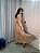 Vestido Marina de Linho Bordado Cappucino - Imagem 4