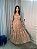 Vestido Marina de Linho Bordado Cappucino - Imagem 1