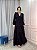 Vestido Madalena Manga Longa Preto - Imagem 2