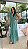 Vestido Glória Longo de Laise Verde Militar - Imagem 4