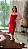 Vestido Helena de Linho vermelho - Imagem 4