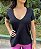 T-shirt Gola V Preta - Imagem 2