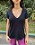 T-shirt Gola V Preta - Imagem 1