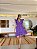 OPORTUNIDADE - Vestido Glória Curto de Renda Roxo - Imagem 1