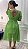 OPORTUNIDADE - Vestido Vitória Manga 3/4 Verde - Imagem 2
