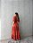 OPORTUNIDADE - Vestido Madalena de Linho com Laise Terracota - Imagem 2