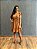 OPORTUNIDADE - Vestido Pérola Curto de Laise Camel - Imagem 1