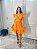 OPORTUNIDADE - Vestido Glória Curto de Laise Bicolor Laranja - Imagem 2