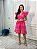 OPORTUNIDADE - Vestido Glória Curto de Laise Bicolor Pink - Imagem 3