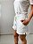 Short de Moletom Amanda Off White - Imagem 3