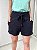 Short de Moletom Amanda Preto - Imagem 1