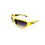 Óculos de Sol Prorider Retrô Amarelo com Lente Degradê Fumê - F0963-C9 - Imagem 1