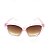 Óculos de Sol Prorider Transparente Rosa Com Lente Degradê Marrom -  YD1792-C3 - Imagem 2