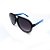 Óculos De Sol Prorider Retrô Preto e Azul com Lente Degradê Fumê - B88-1012 - Imagem 1