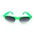 Óculos de Sol Prorider Retrô Degradê Verde e com Lente Degradê Fumê - B88-1109-1 - Imagem 2