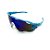Óculos de Sol Prorider Esportivo azul e branco com Lente fumê - gd7514 - Imagem 1