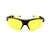 Óculos de Sol Prorider Esportivo Preto e Amarelo com Lente fumê - 9209 - Imagem 2