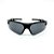 Óculos de Sol Prorider Esportivo Preto e Prata com Lente fumê - 9210 - Imagem 1