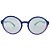 Óculos Para Grau Infantil ZJim Silicone Redondo Azul e Verde - Imagem 2