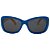 Óculos Infantil Zjim Silicone Quadrado Azul e Amarelo - Imagem 2