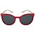 Óculos Infantil Zjim Silicone Arredondado Vermelho e Branco - Imagem 3