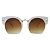 Óculos Prorider - Solar Branco e Dourado com Lentes degradê Marrom - BB8016C4-142 - Imagem 3