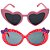 Kit de 2 Óculos de Sol Infantil Zjim Grilamid® TR-90 Rosa e Vermelho - Imagem 2
