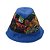 Chapéu Bucket Infantil Zjim Azul Estampado - ZJ03-MZE-A - Imagem 2