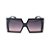 Óculos Solar Quadrado Prorider preto com lente degrade vinho  - YD2115C6 - Imagem 2