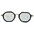 Óculos Receituário OTTO preto e Dourado - RCHFG877 - Imagem 2