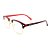 Óculos Receituário Prorider Preto, Vermelho e dourado - 8265ll - Imagem 1