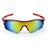 Óculos de Sol Esportivo Prorider em Grilamid® TR-90 Vermelho com lente Espelhada - Imagem 3