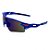 Óculos de Sol Esportivo Prorider em Grilamid® TR-90 Azul com lente Espelhada - Imagem 1