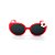 Óculos Solar Prorider Infantil Vermelho com florzinha branca  -  PRB45 - Imagem 3