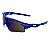 Óculos de Sol Esportivo Prorider em Grilamid® TR-90 Azul com lente Espelhada D - Imagem 1