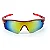 Óculos de Sol Esportivo Prorider em Grilamid® TR-90 Vermelho com lente Espelhada D - Imagem 3