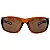 Óculos Solar OTTO Esportivo Marrom translucido com lente marrom  - R20545C6D - Imagem 3